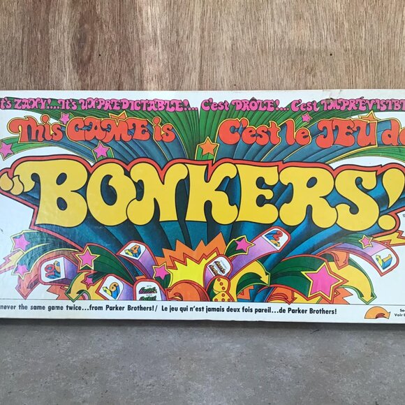Vintage This Game is “Bonkers” Board Game 1978 Parker Brothers - Picture 2 of 9
